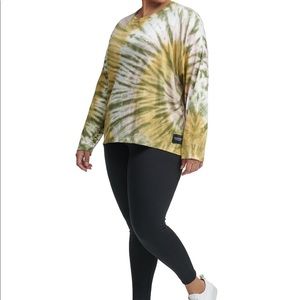 Calvin Klein Performance Plus Size Tie-Dye Tee